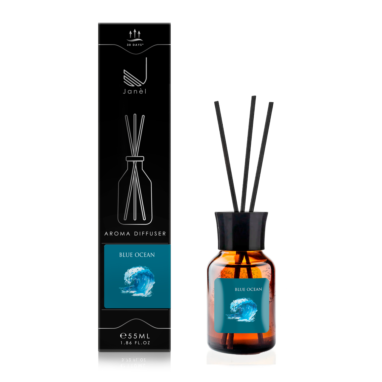 Аромадифузор для дому та приміщень Janel Блакитний океан 55 мл