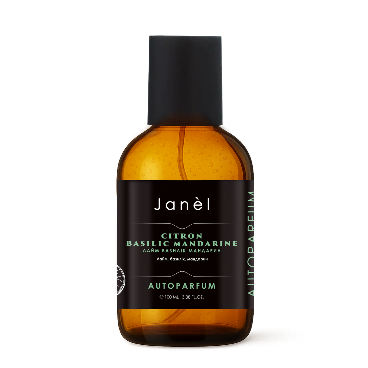 Автопарфуми Janel - Citron basilic mandarine (Лайм базилік мандарин) 100 мл