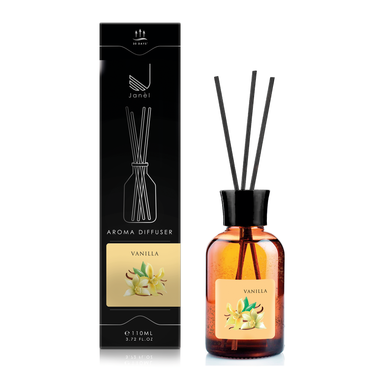 Аромадифузор для дому та приміщень Janel Ваніль 110 мл