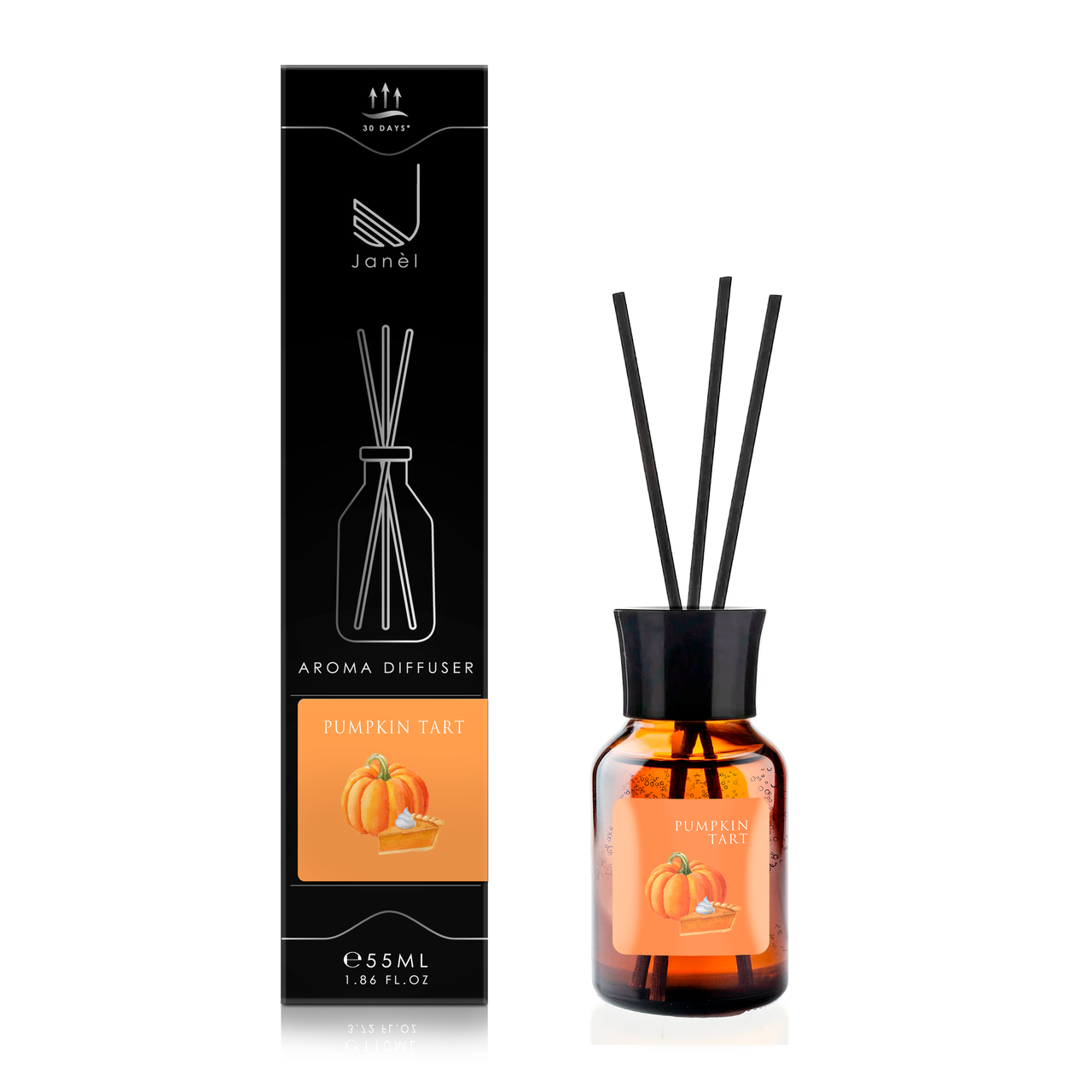 Аромадифузор для дому та приміщень Janel Гарбузовий пиріг 55 мл