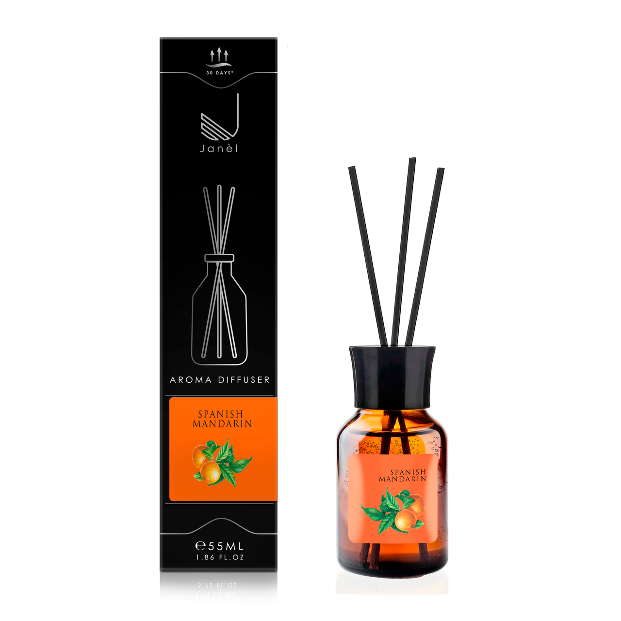 Аромадифузор для дому та приміщень Janel Іспанський мандарин 55 мл