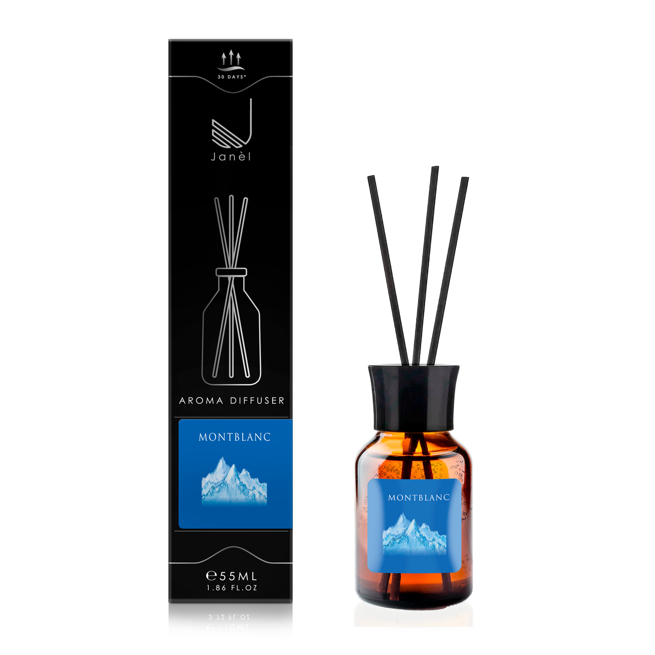 Аромадифузор для дому та приміщень Janel Монблан 55 мл
