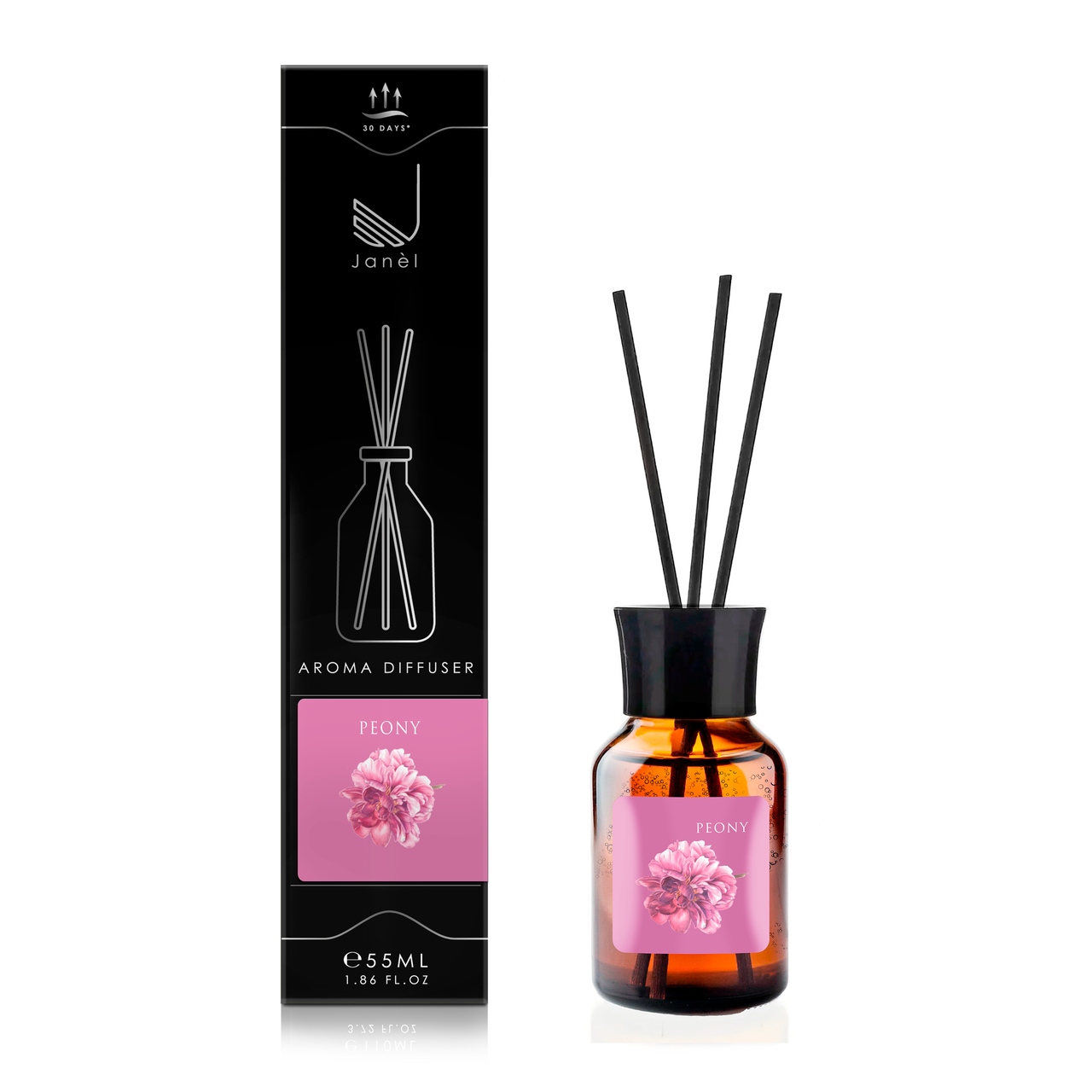Аромадифузор для дому та приміщень Janel Півонія 55 мл