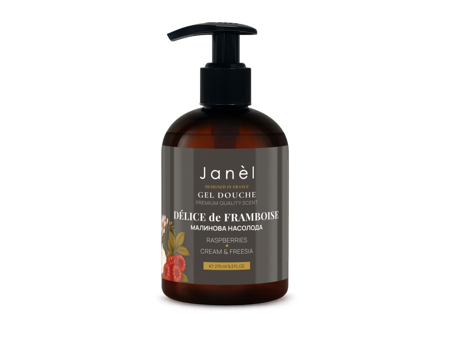 Shower Gel Janel - Délice de Framboise, Raspberry Delight