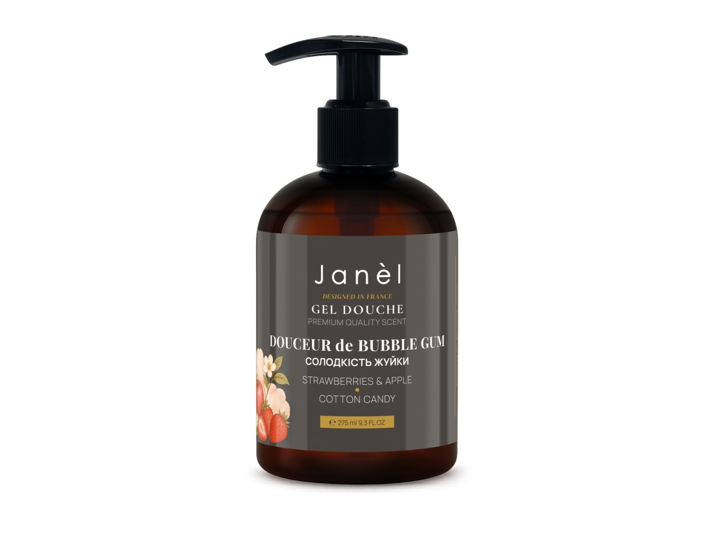 Shower Gel Janel - Douceur de Bubble Gum, Bubble Gum Sweetness