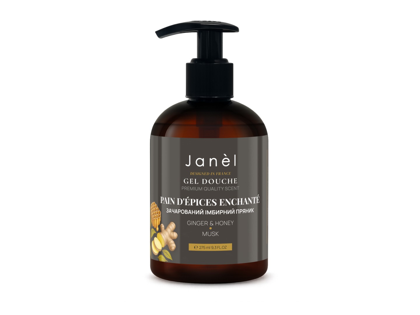 Shower Gel Janel - Pain d'Épices Enchanté, Enchanted Gingerbread