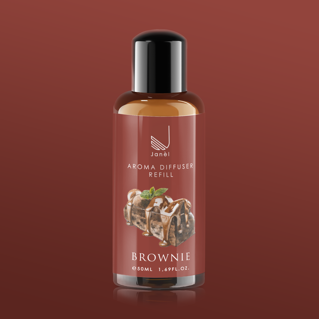 Наповнювач рефіл рідина для аромадифузора Janel Брауні 50 мл