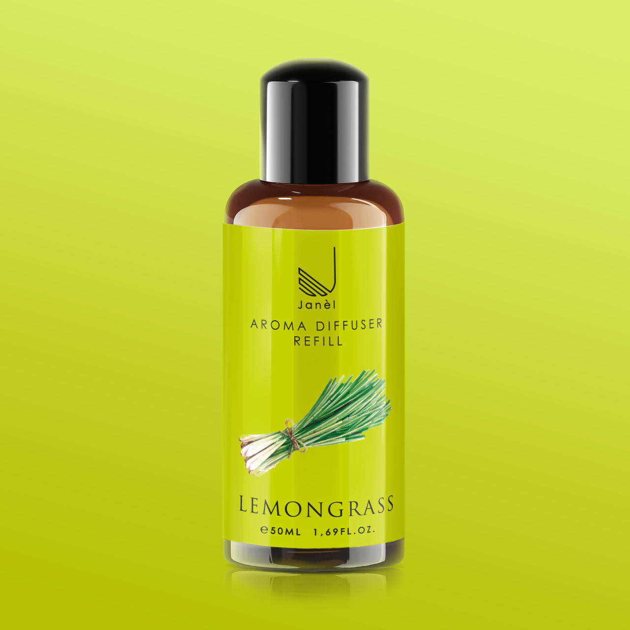 Наповнювач рефіл рідина для аромадифузора Janel рідина Лемонграсc 50 мл