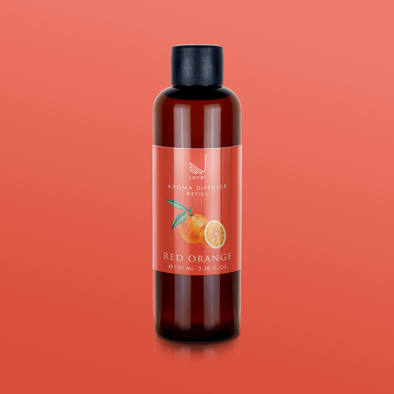 Наповнювач рефіл рідина для аромадифузора Janel Червоний апельсин 100 мл