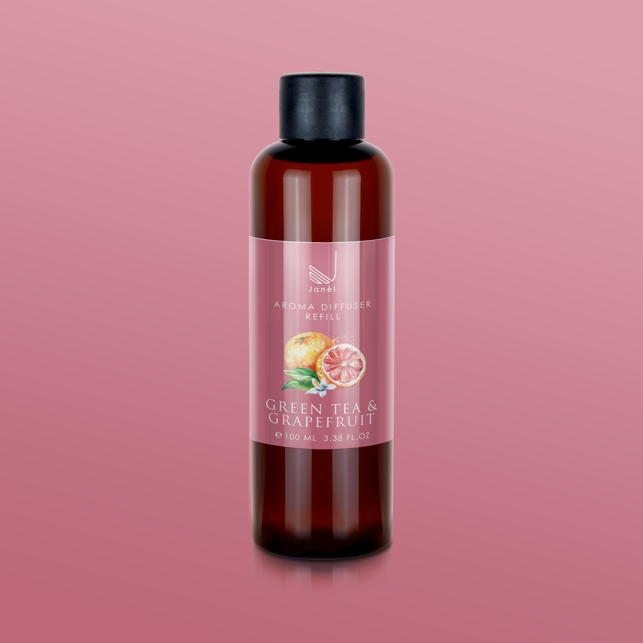 Наповнювач рідина для аромадифузора Janel Зелений чай та грейпфрут 100 мл
