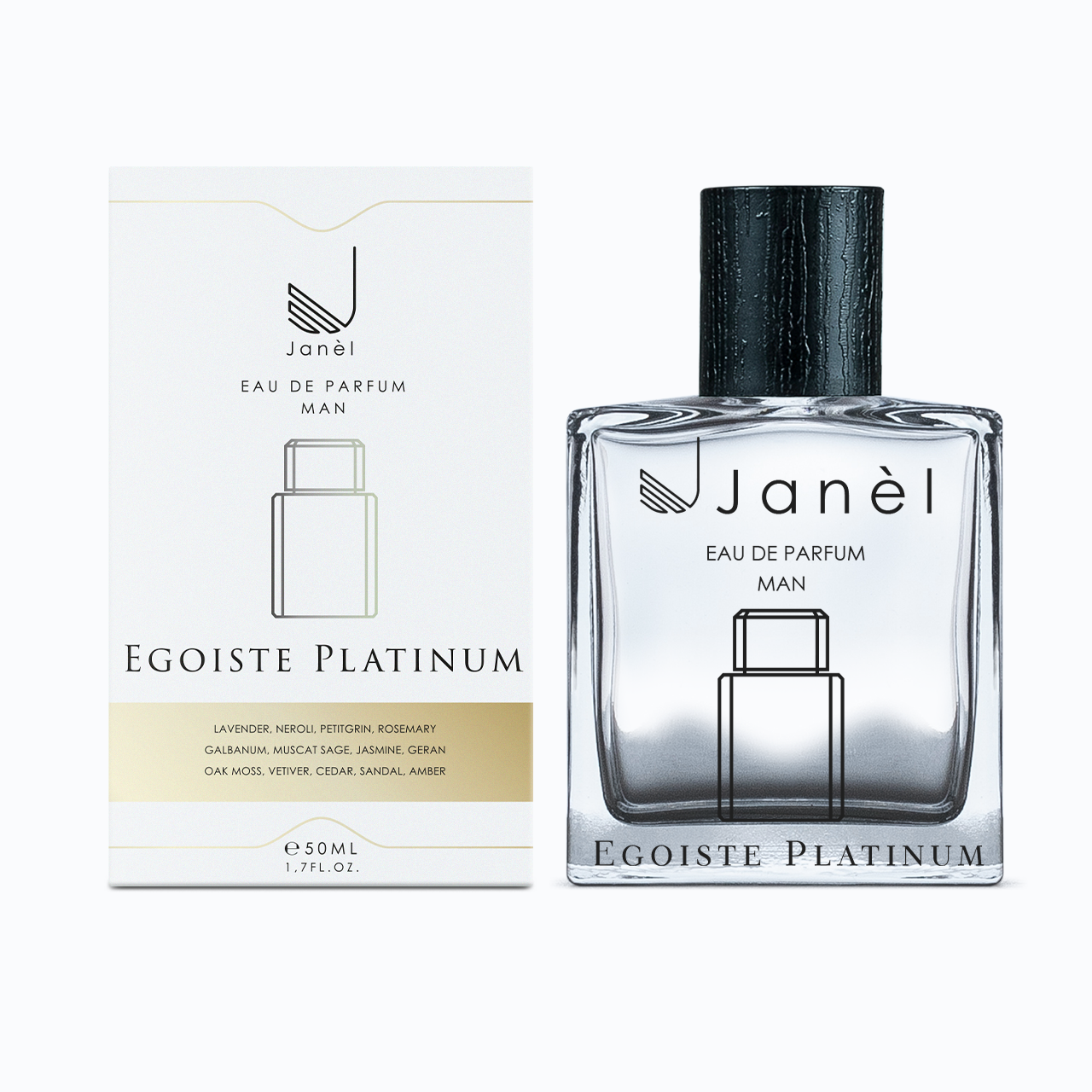 Парфумерна вода Janel - Egoiste Platinum