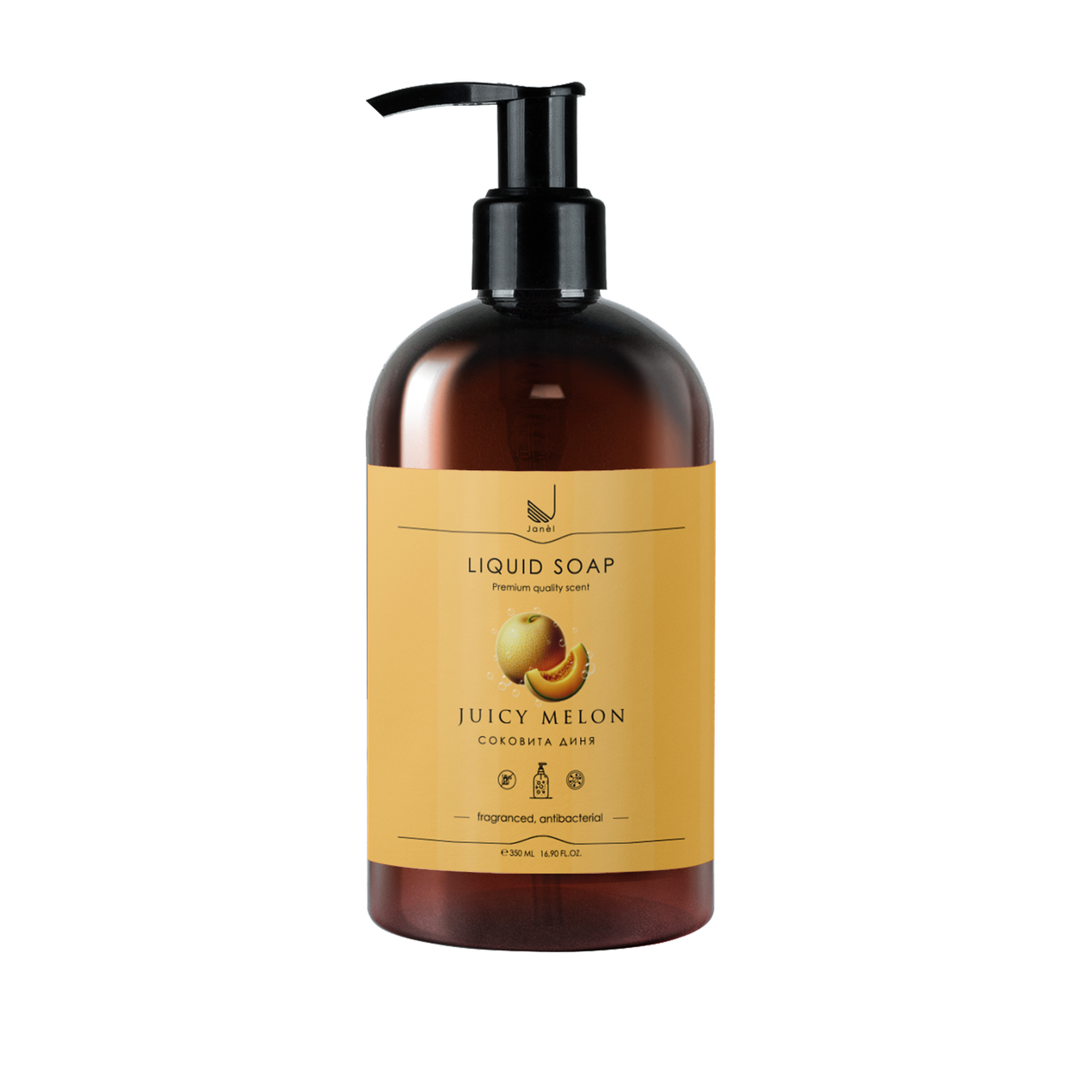 Рідке мило Janel - Juicy melon, Соковита диня
