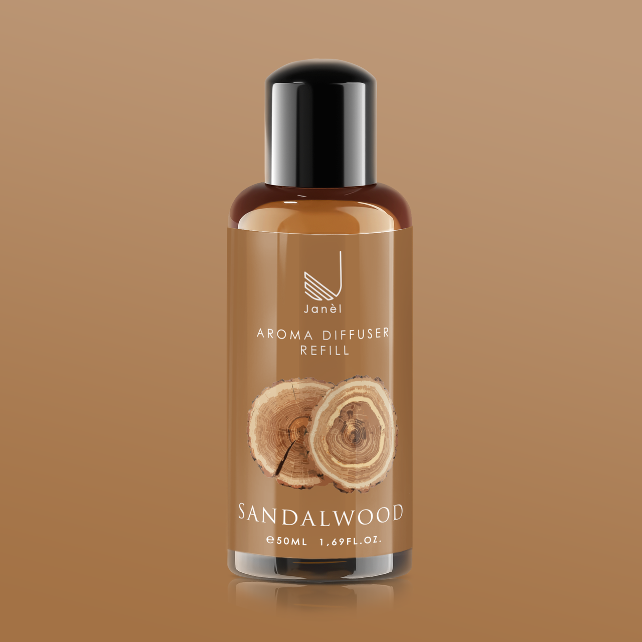 Наповнювач рефілл рідина для аромадифузора Janel Сандал 50 мл