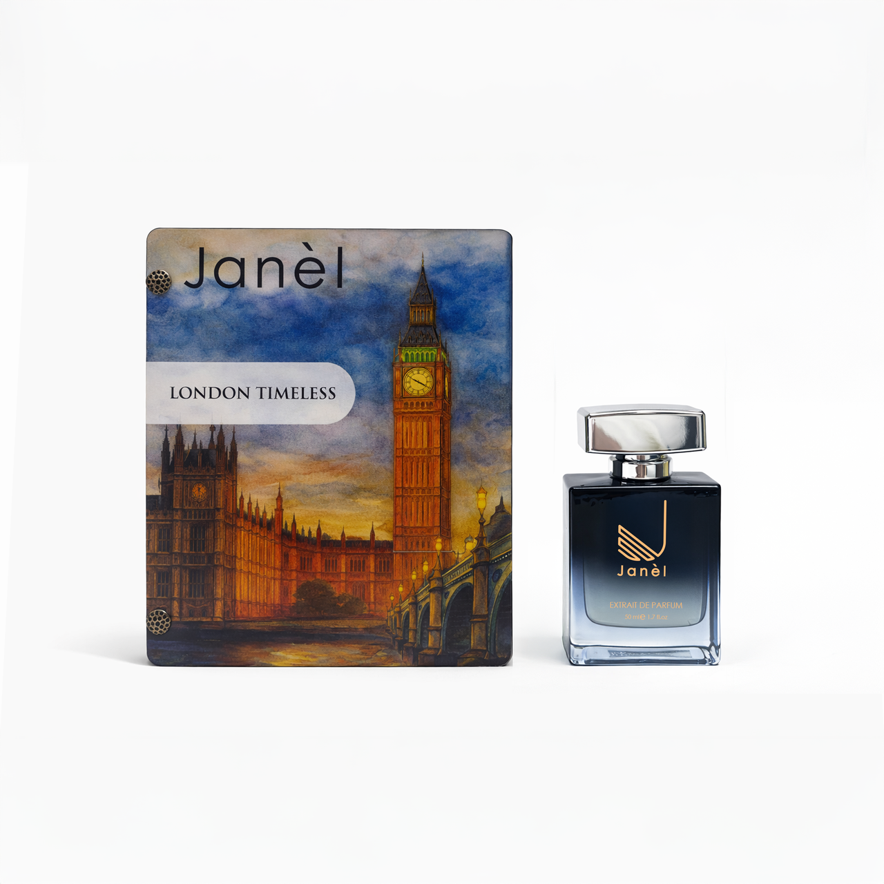 Парфум в дерев'яному кейсі Janel - London Timeless 50 мл
