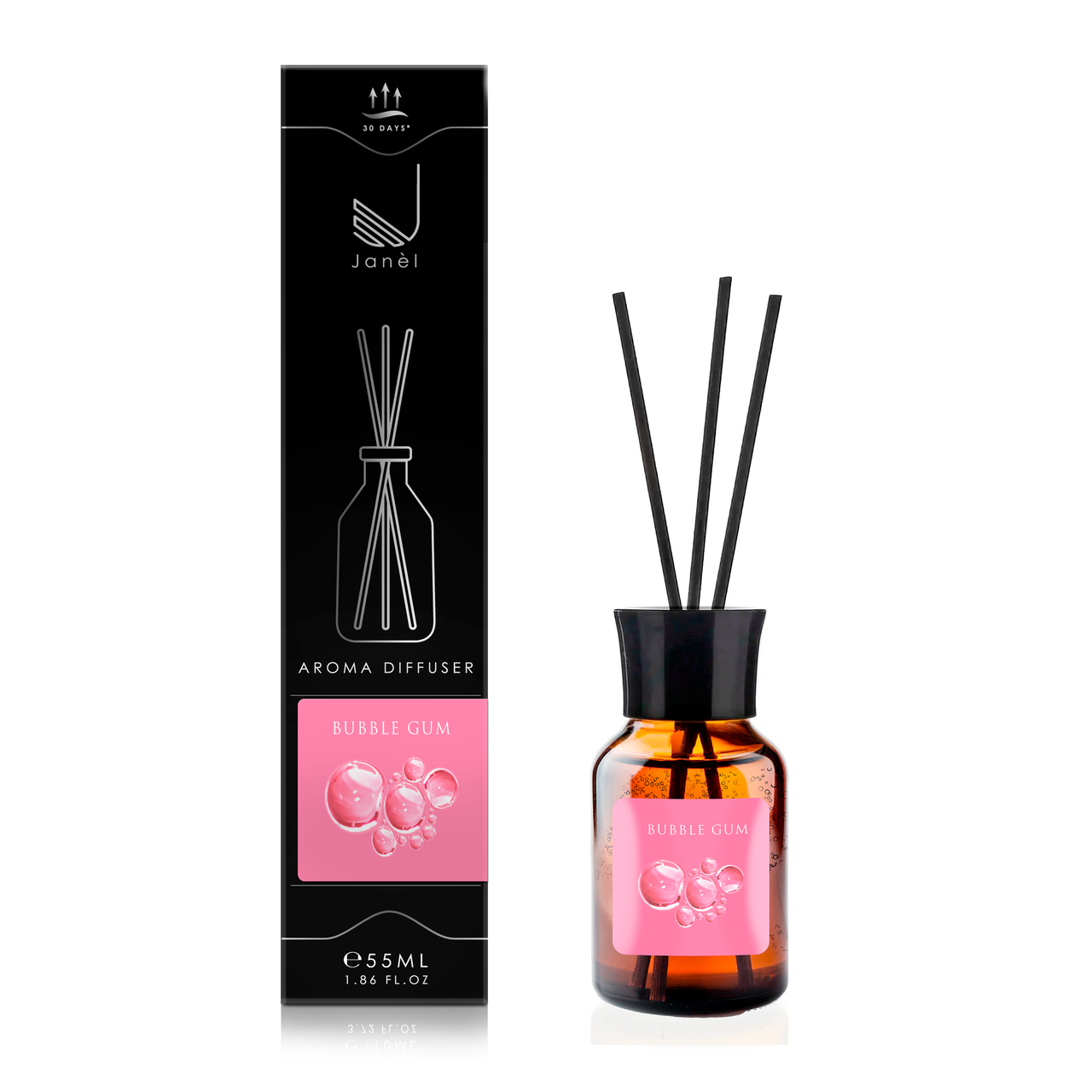 Аромадифузор для дому та приміщень Janel Бабл гам 55 мл