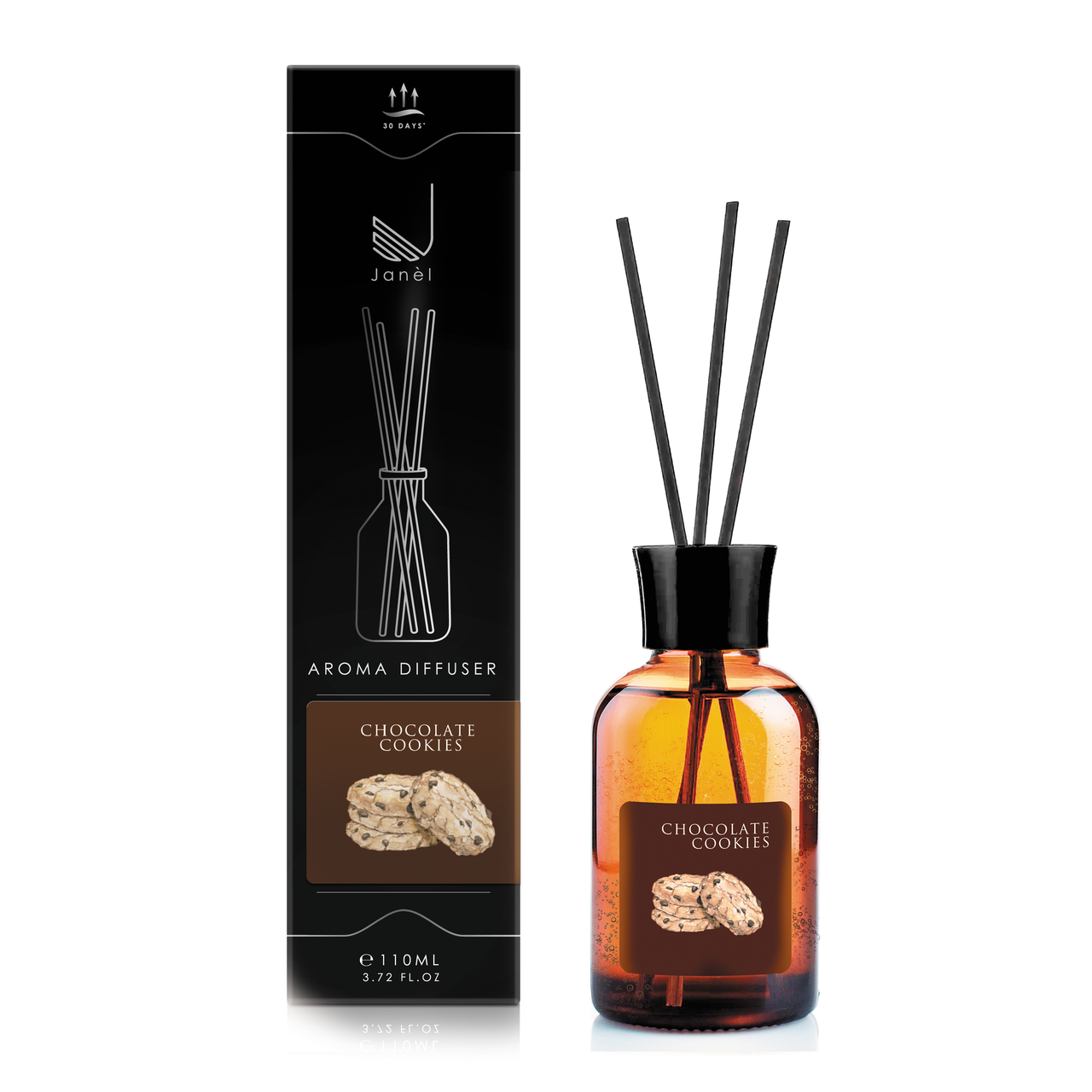 Аромадифузор для дому та приміщень Janel Шоколадне печиво 110 мл