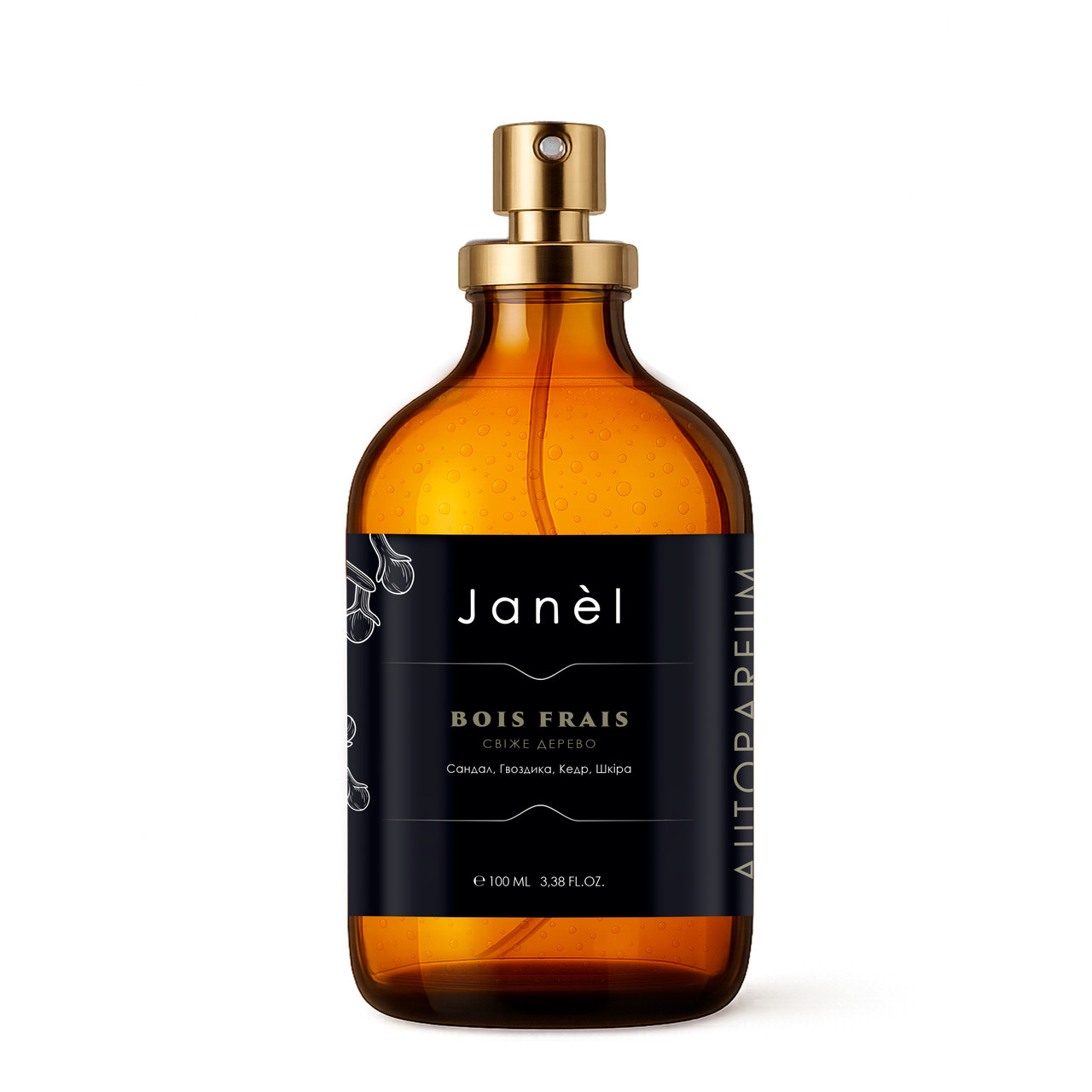 Автопарфуми Janel - Bois Frais (Свіже дерево) 100 мл