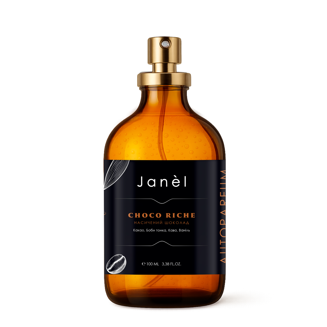 Автопарфуми Janel - Choco Riche (Насичений шоколад) 100 мл