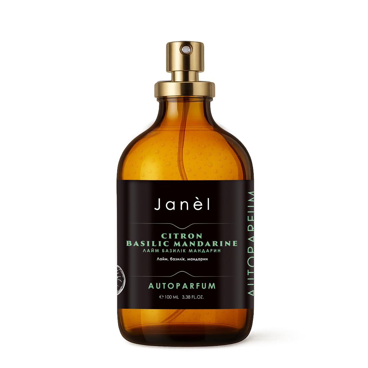 Автопарфуми Janel - Citron basilic mandarine (Лайм базилік мандарин) 100 мл
