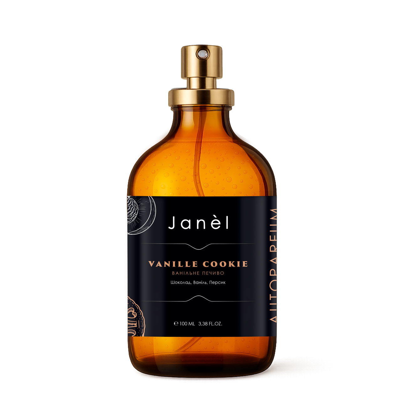 Автопарфуми Janel - Vanille Cookie (Ванільне печиво) 100 мл