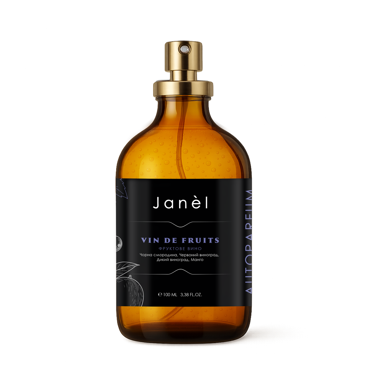 Автопарфуми Janel - Vin de Fruits (Фруктове вино) 100 мл