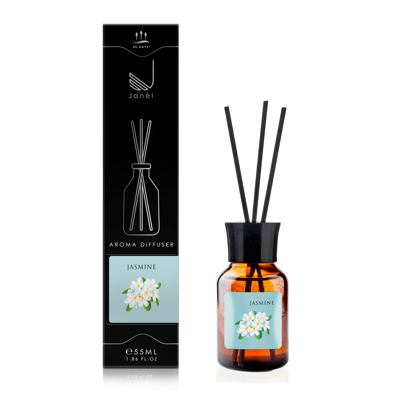 Аромадифузор для дому та приміщень Janel Жасмін 55 мл