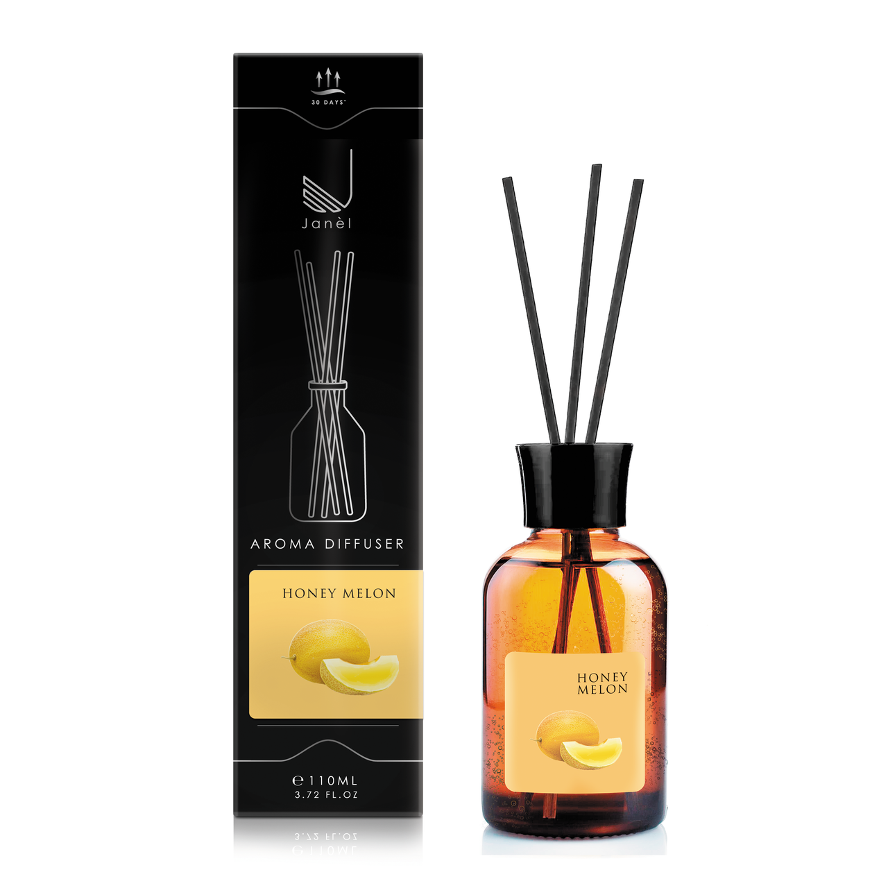 Аромадифузор для дому та приміщень Janel Медова диня 110 мл