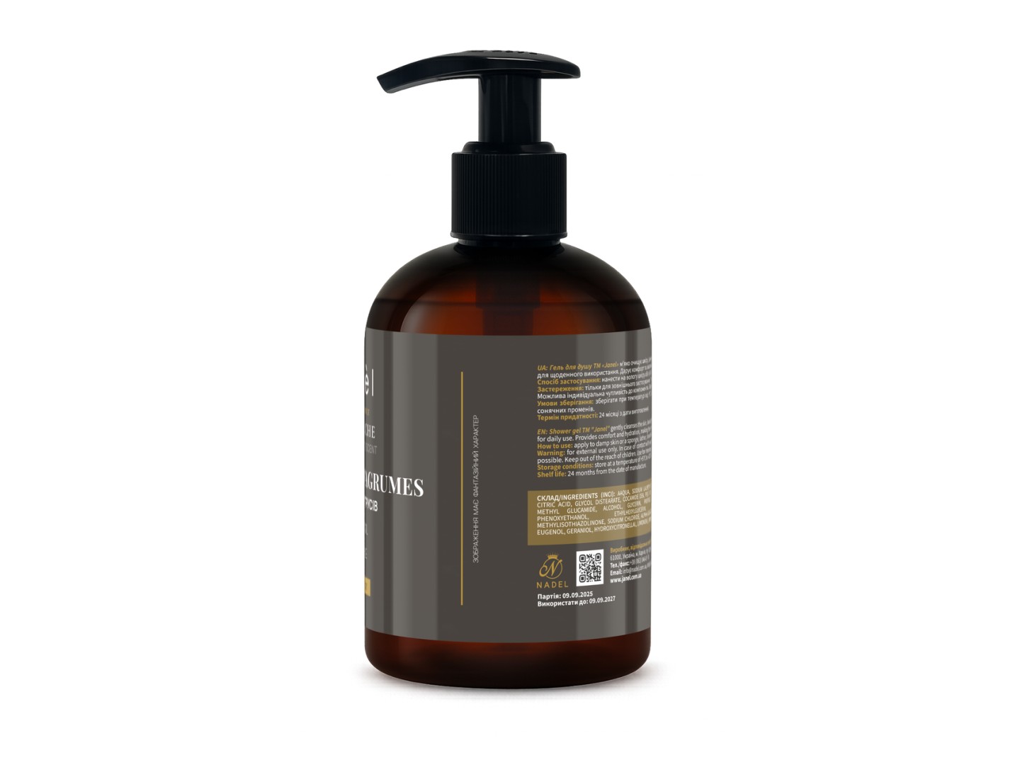 Shower Gel Janel - Fraîcheur d’Agrumes, Citrus Freshness