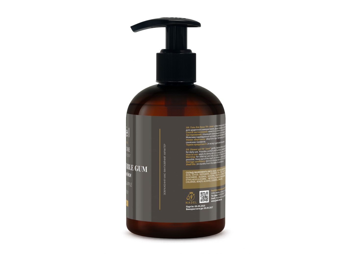 Shower Gel Janel - Douceur de Bubble Gum, Bubble Gum Sweetness
