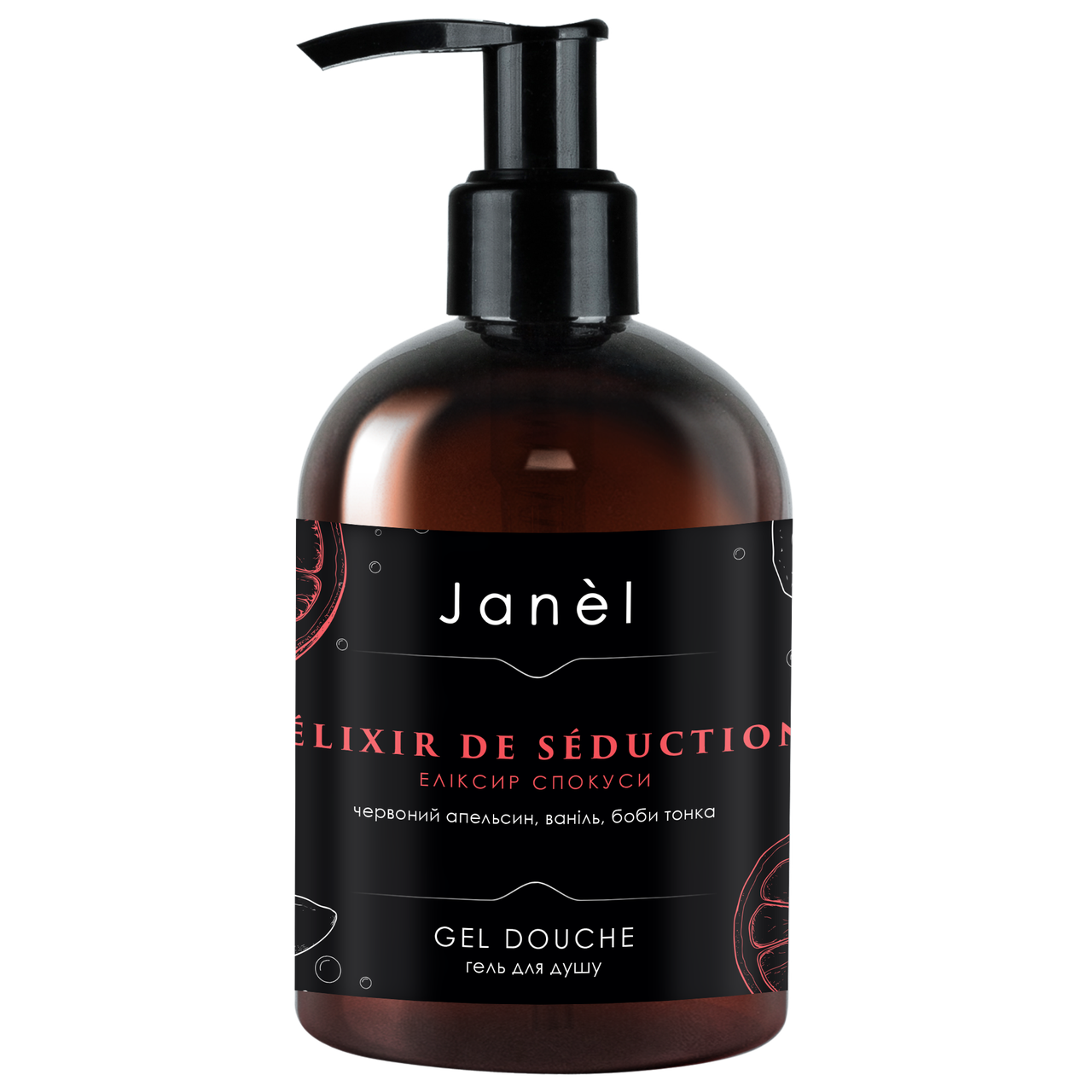 Гель для душу Janel - Élixir de Séduction, Еліксир спокуси