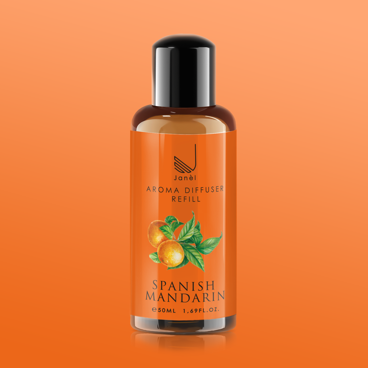 Наповнювач рефіл рідина для аромадифузора Janel Іспанський мандарин 50 мл