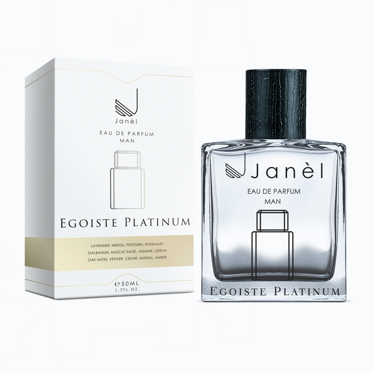 Парфумерна вода Janel - Egoiste Platinum