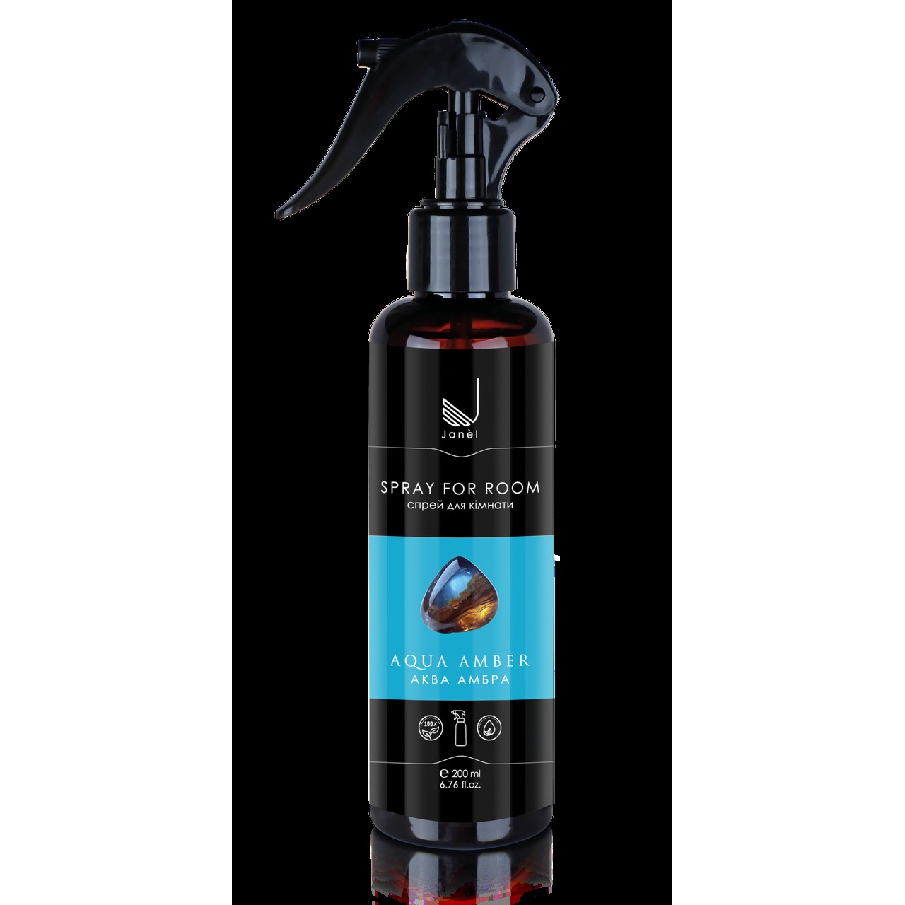 Спрей для кімнати Janel - Aqua amber, Аква амбра
