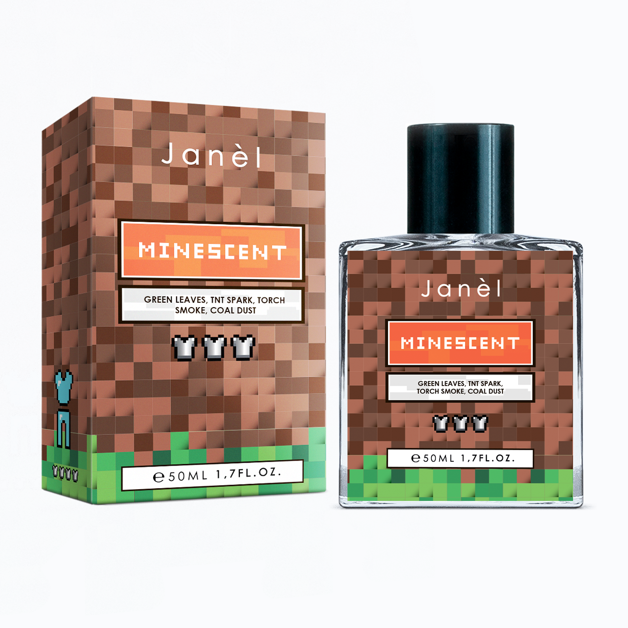 Туалетна вода для дітей 6-12 років Janel - Minescent Brown (Minescent Brown) 50 мл