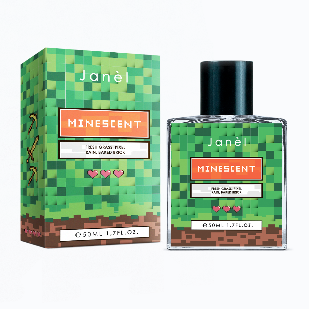 Туалетна вода для дітей 6-12 років Janel - Minescent Green (Minescent Green) 50 мл