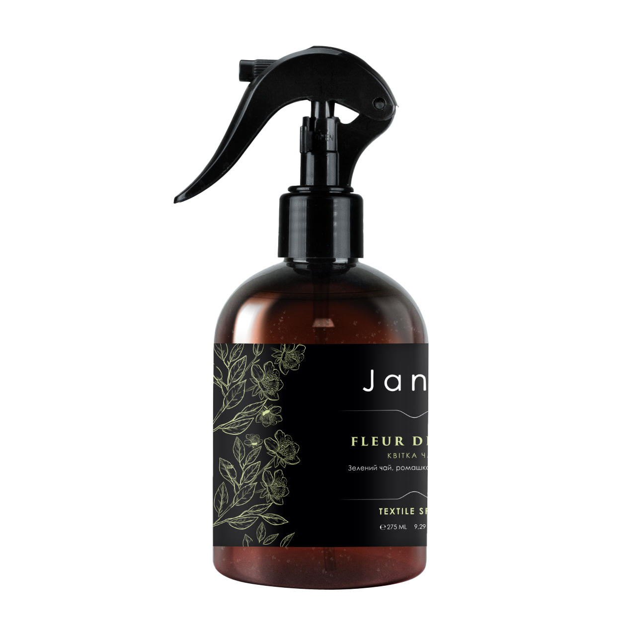 Спрей для текстилю Janel - Fleur de Thé (Квітка чаю) 275 мл