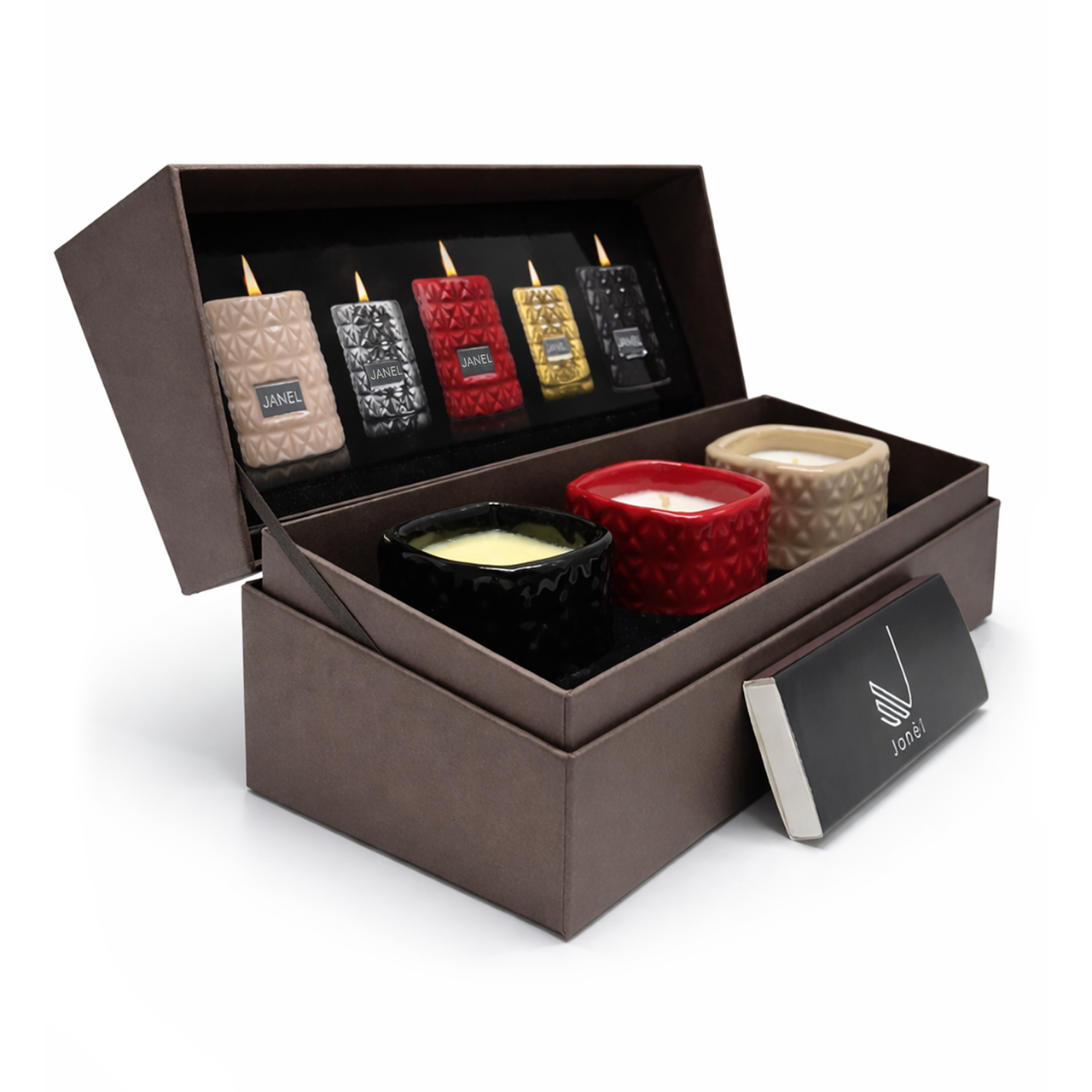 Ароматичні свічки Janel 120 грамів комплект 3 шт.