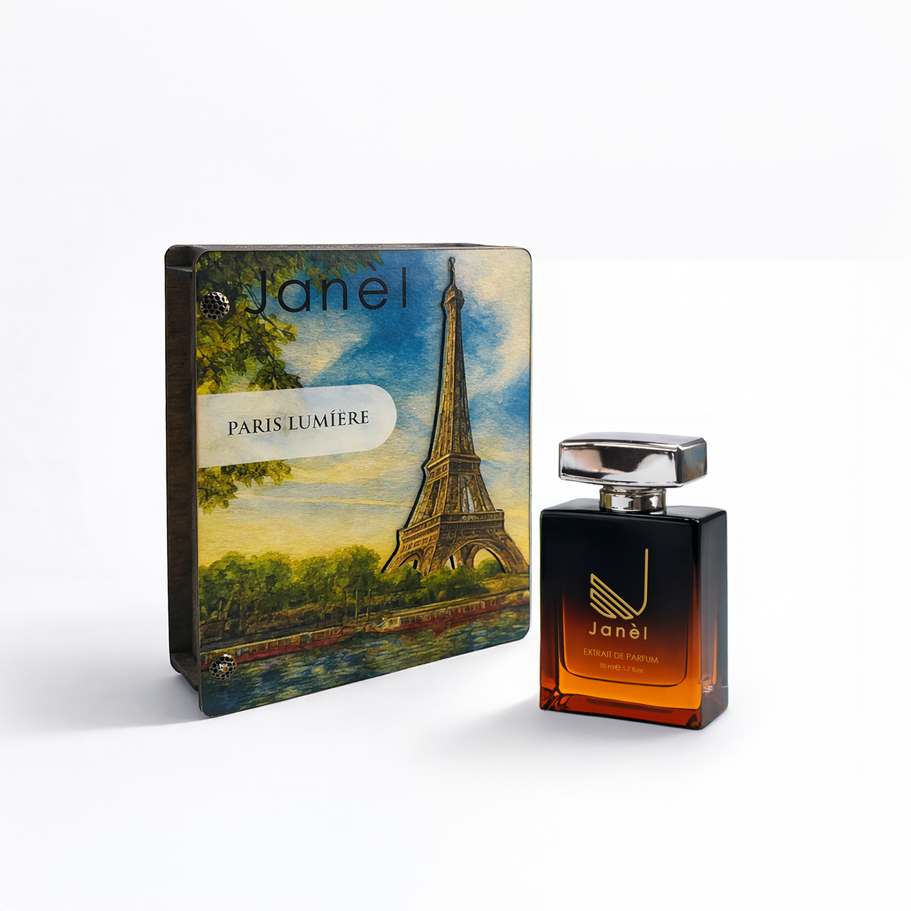 Парфум в дерев'яному кейсі Janel - Paris Lumeire 50 мл