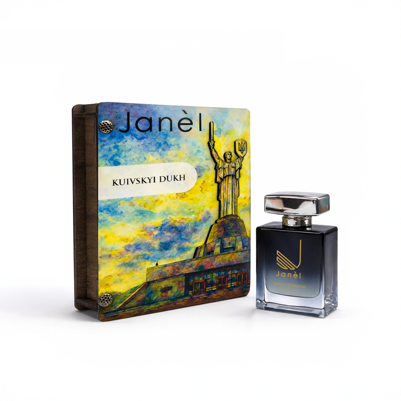 Парфум в дерев'яному кейсі Janel - Kuivskyi Dukc 50 мл