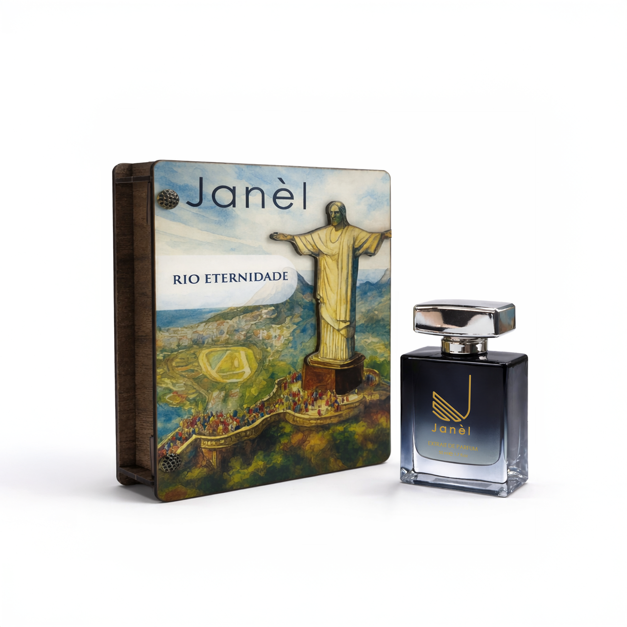 Парфум в дерев'яному кейсі Janel - Rio Eternidade 50 мл