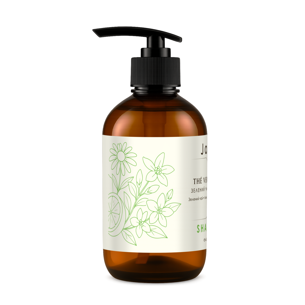 Шампунь Janel - Thé Vert Citron (Зелений чай з лимоном) 460 мл