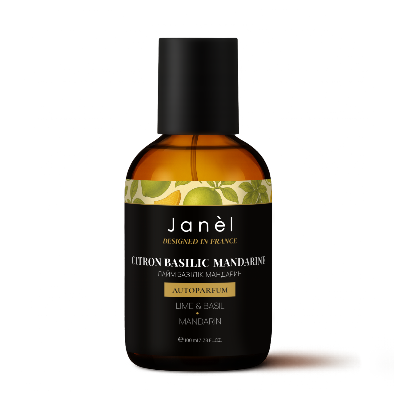 Автопарфуми Janel - Citron basilic mandarine (Лайм базилік мандарин) 100 мл