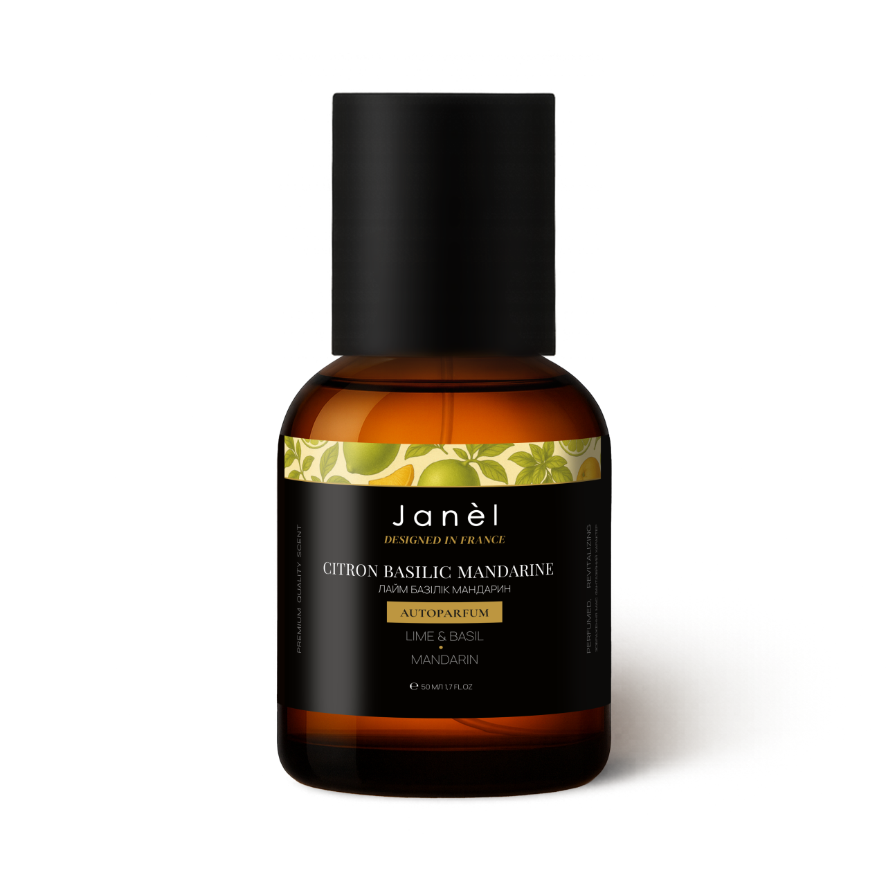 Автопарфуми Janel - Citron basilic mandarine (Лайм базилік мандарин) 50 мл