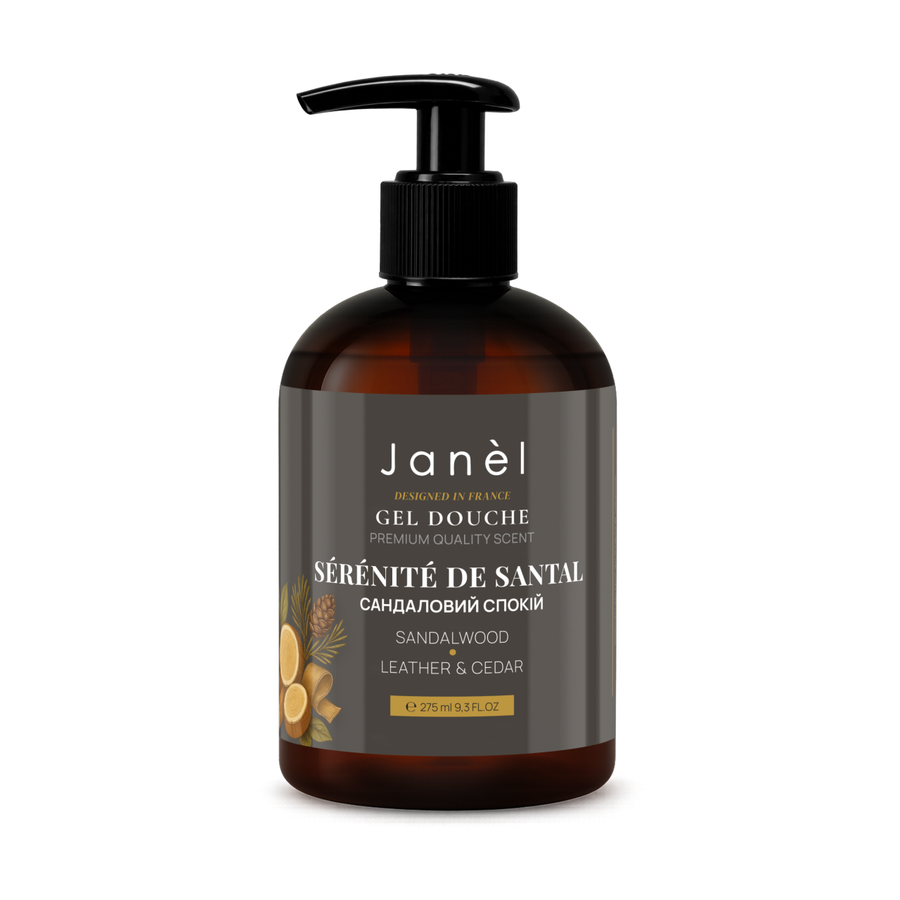 Гель для душу Janel - Sérénité de Santal, Сандаловий спокій